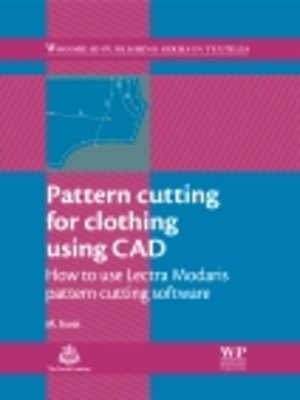 cover image of Pattern Cutting for Clothing Using CAD